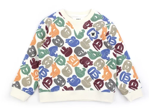 Wood Wood off-white sweatshirt Rod HuskMitNavn